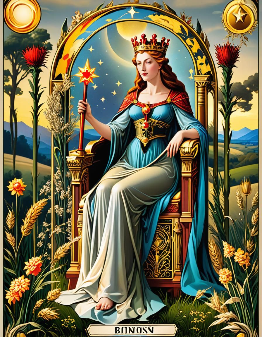 The empress tarot card