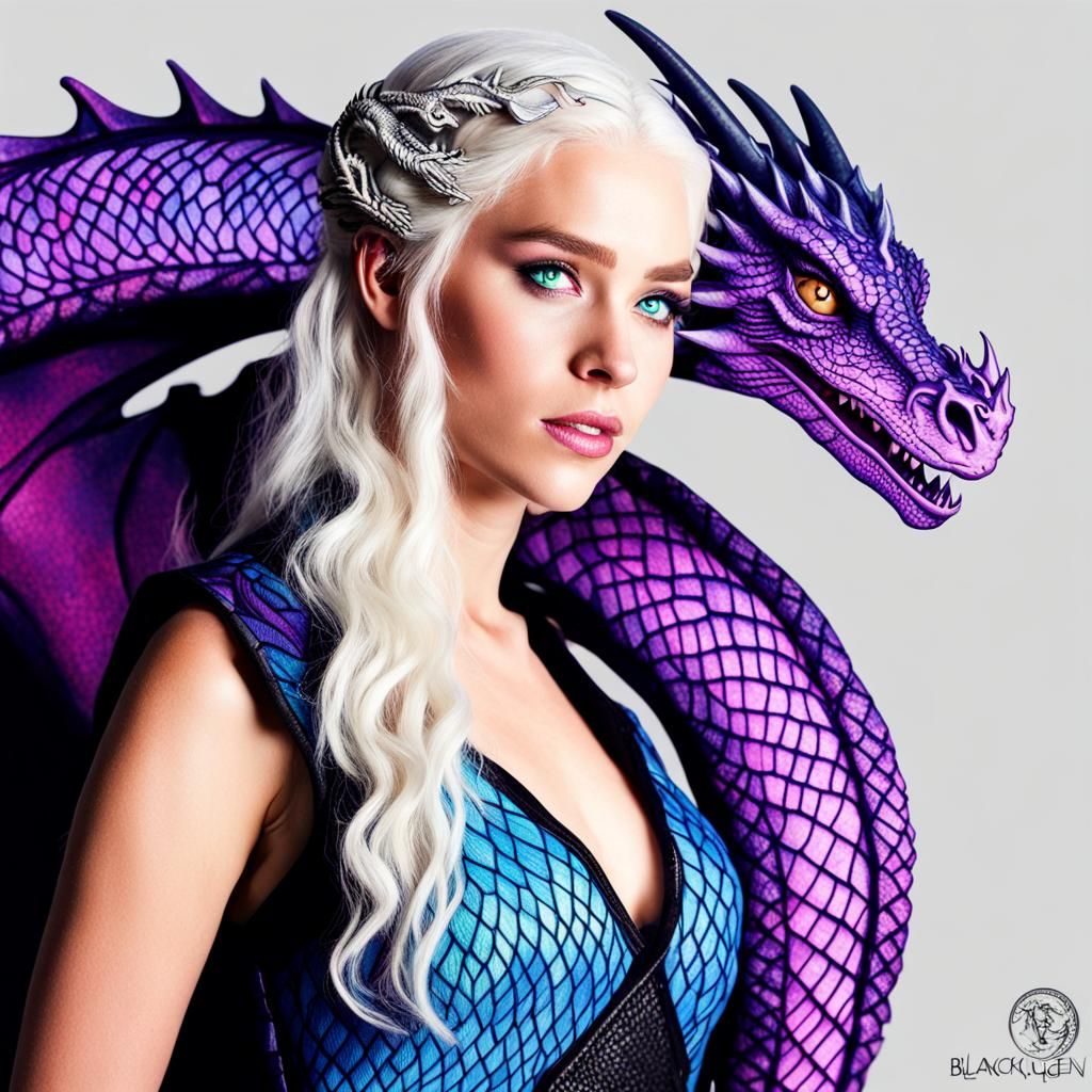 Blacklight Daenerys Targaryen and Dragon