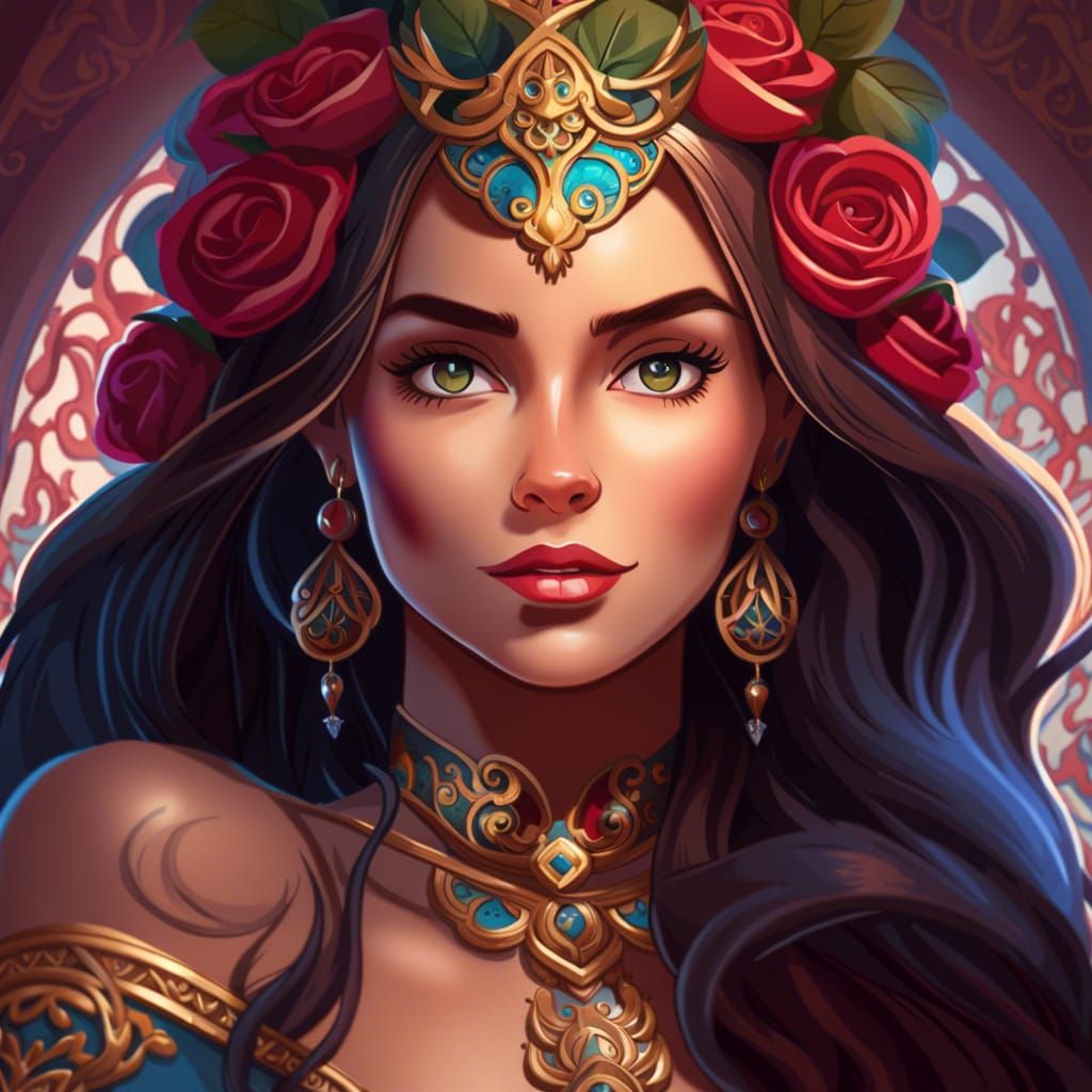 Disney Beauty and the Beast Digital Illustration