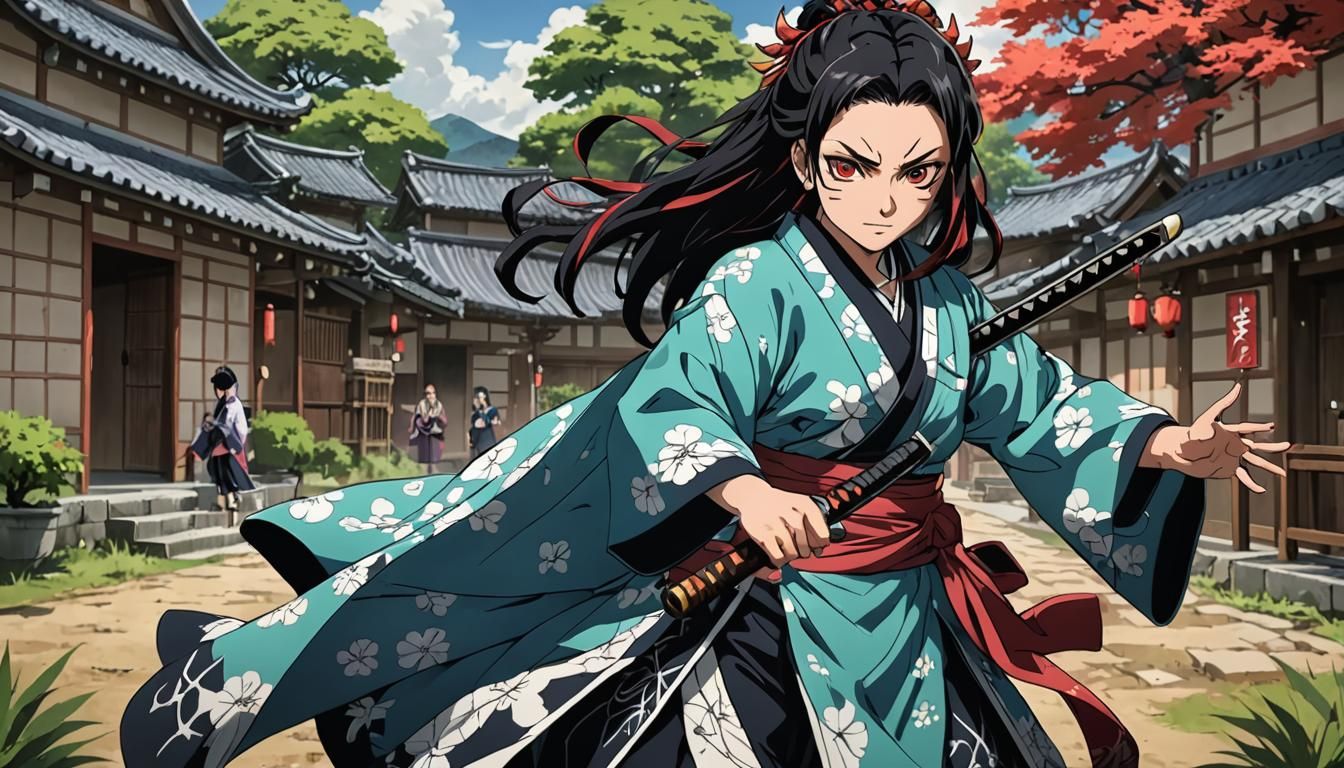 anime kimono villain 2