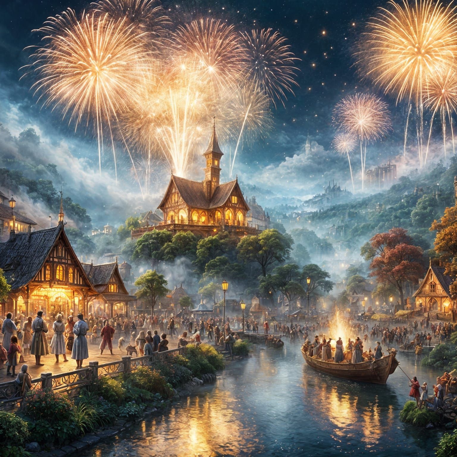 Medieval Feast Celebrates Giant Golden Cutlet Statue