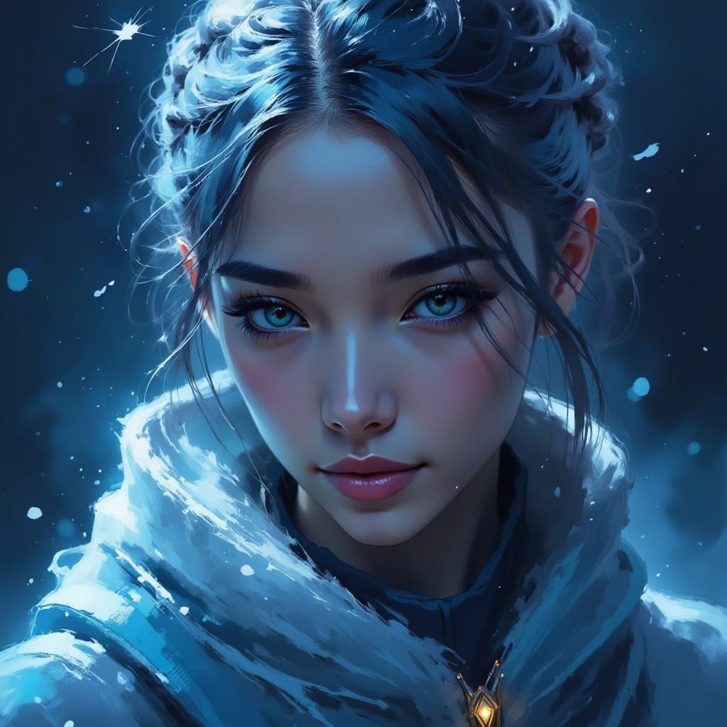 Master of Ice and Snow Portrait