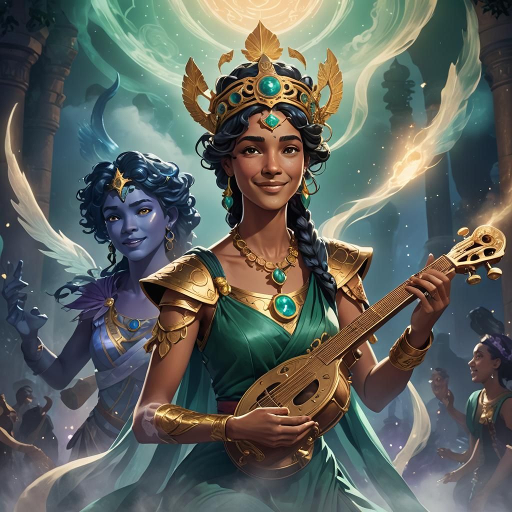 Enchanting Portrait: Hermes and Ariadne in Dreamlike Show