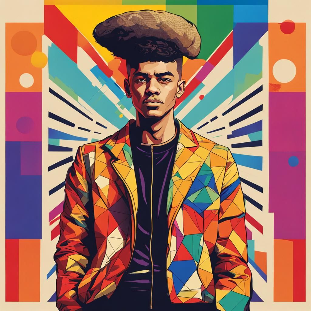 Pride Outfit in Pop Art Style