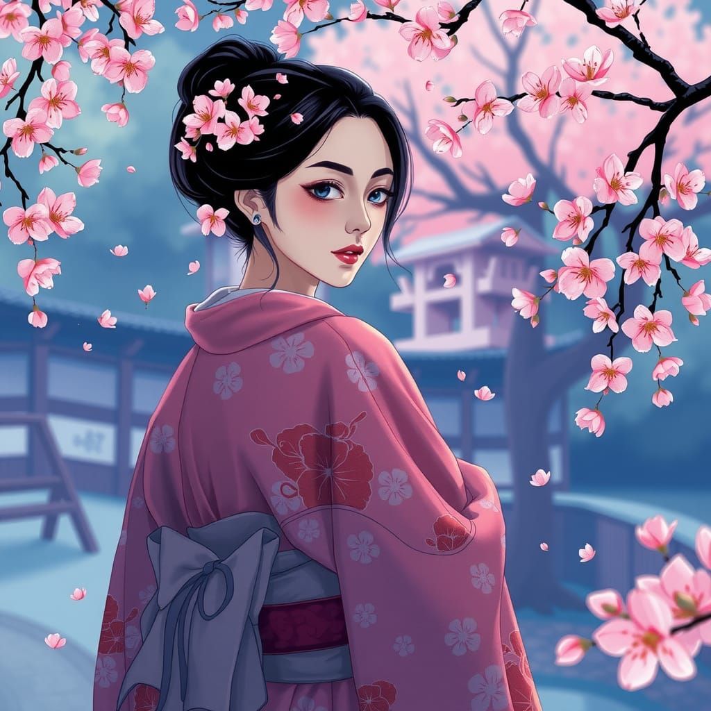 Madame Butterfly. Desperate love.