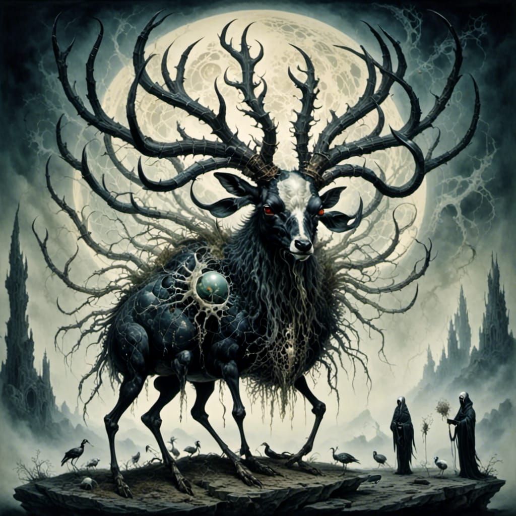 Dreamy Fairytale Scene Generated by AI