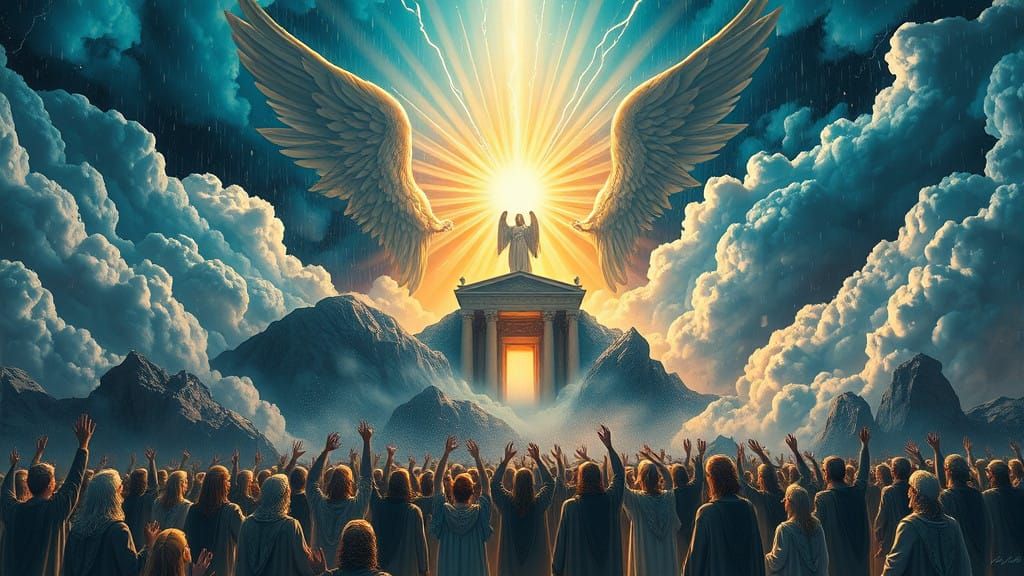 Epic Clash of Light and Darkness, Seventh Angel's Trumpet Bl...