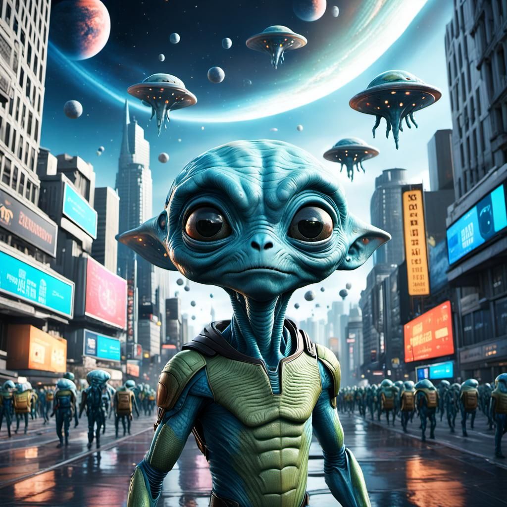 Cosmic Calamity! Alarming Aliens!