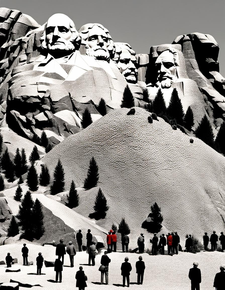 Mount Rushmore with Communist Leaders