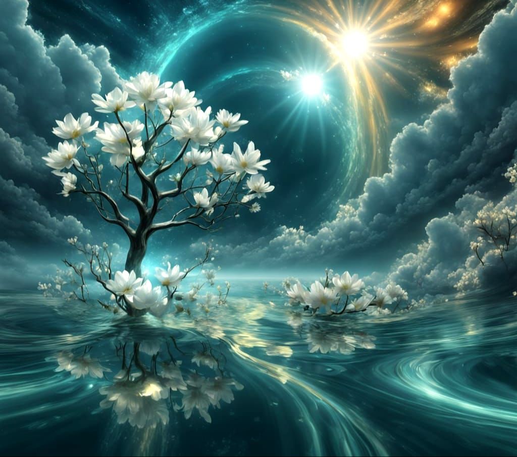 Golden Paradise in the Cosmic Sea