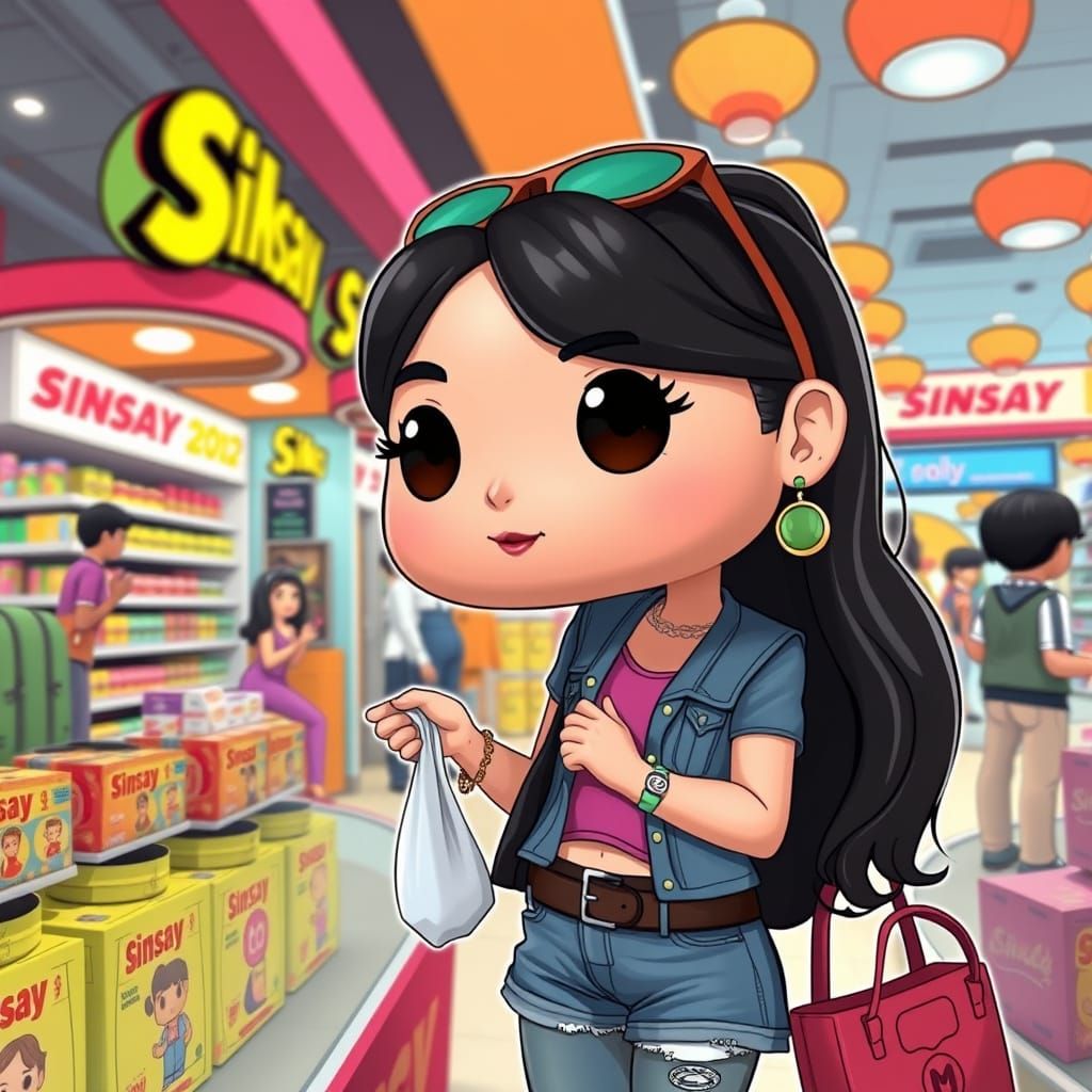 funko pop figure disney brenda song shopping at sinsay