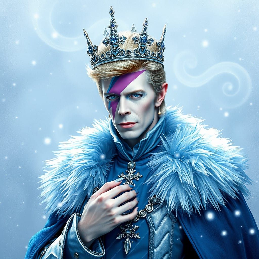 Ethereal Ice King in Winter Wonderland