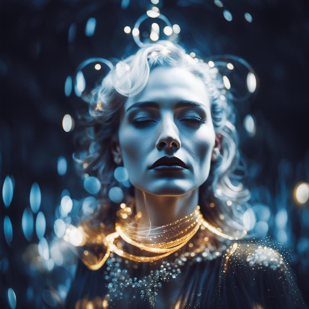 Vintage Polaroid: Tango Dancer Portrait in Sepia Tones