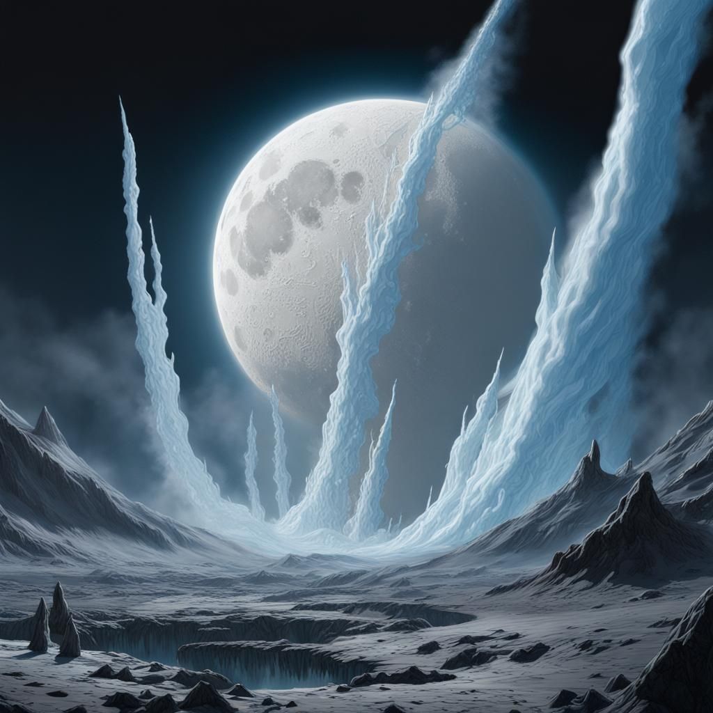 Icy Geysers Erupt on Distant Moon