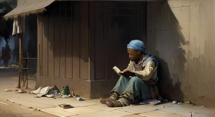 Plantation Scene Reflecting Hardship and Inequality