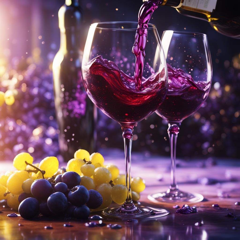 Wine Pouring: A Dark Fantasy Masterpiece