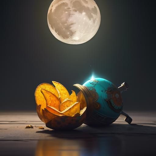 Moon Potato Chips