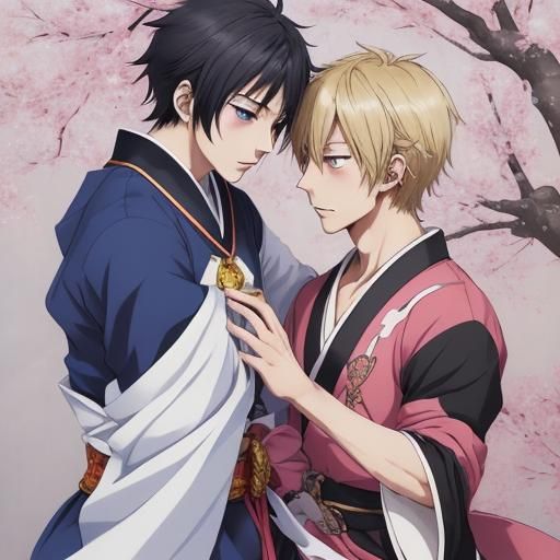 Anime Character in Japanese Manga Style