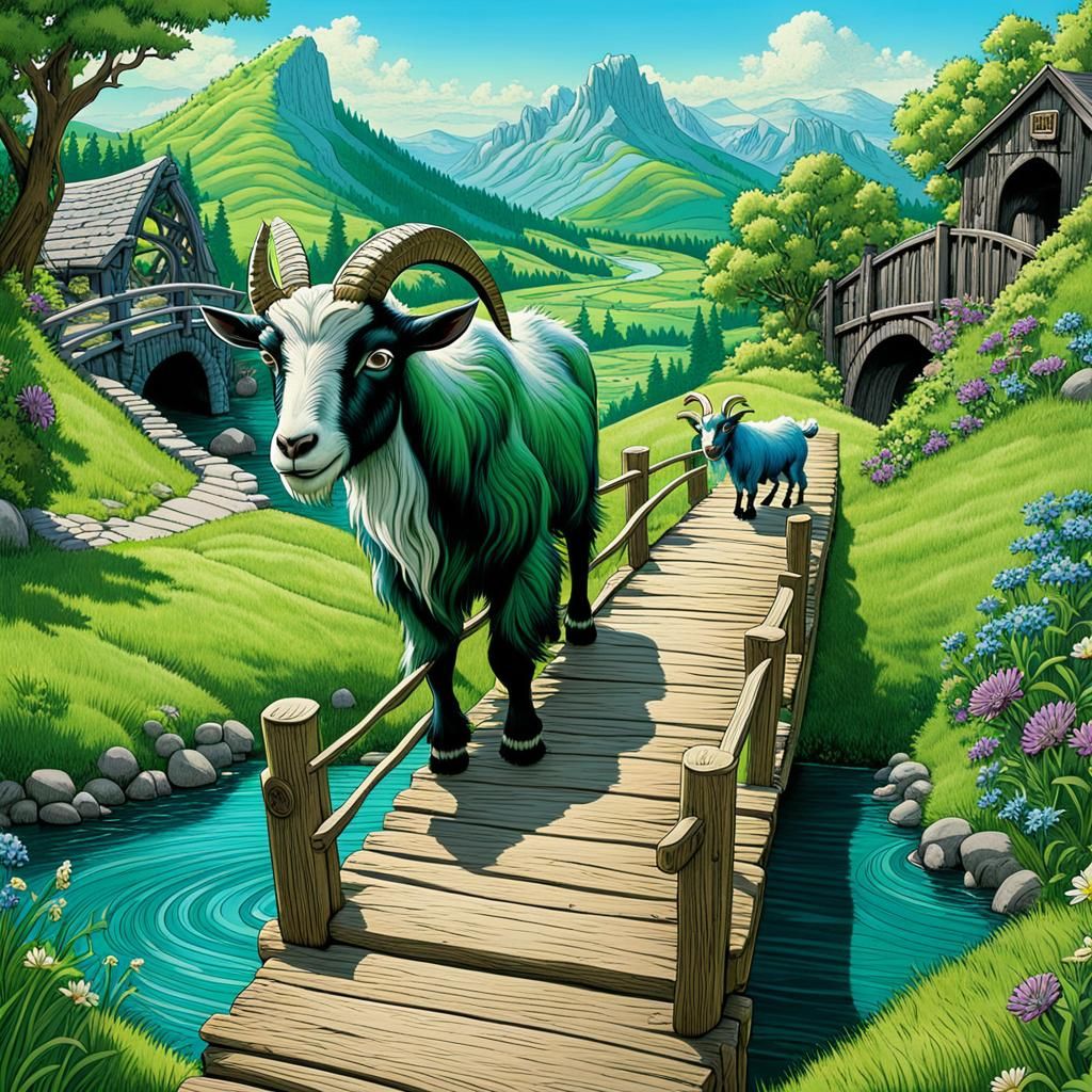 Billy Goats Gruff and the Bridge Troll