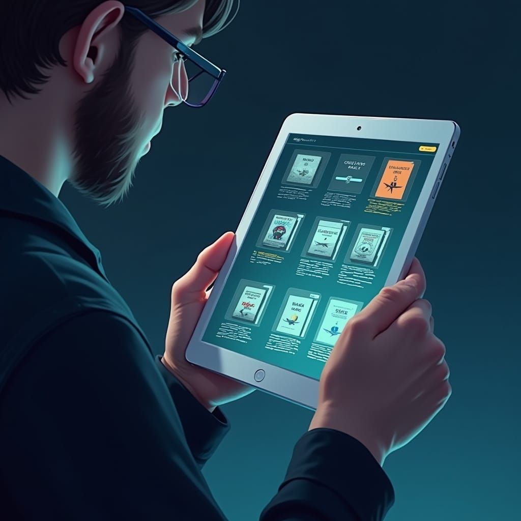 DigiVault Ebook Store Logo in Minimalist Style