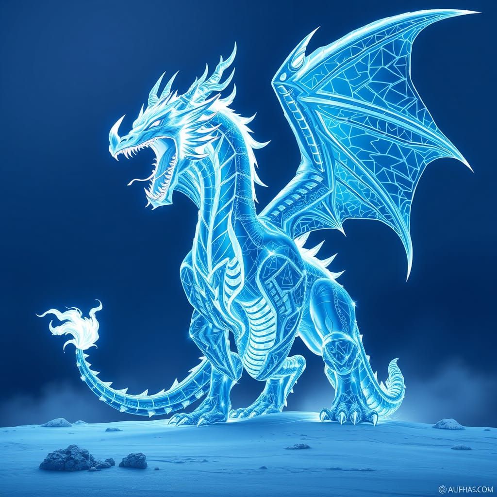 Majestic Ice Dragon Titan