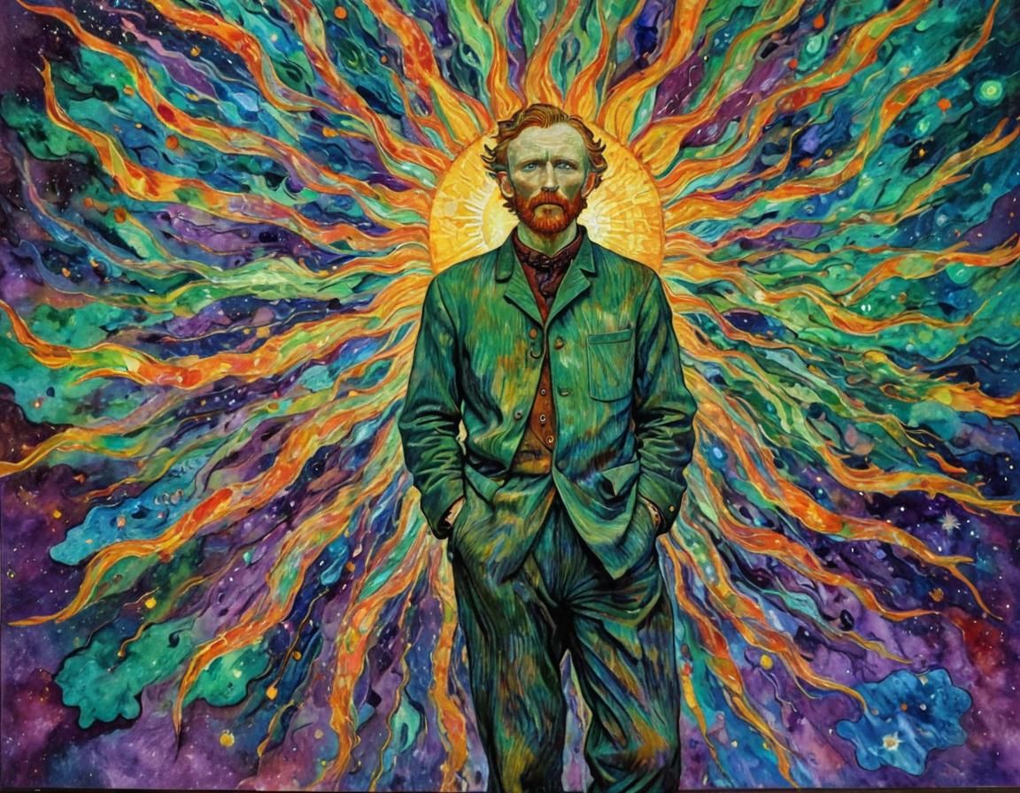 Surrealist Visionary Emerges from Cosmic Psychedelia