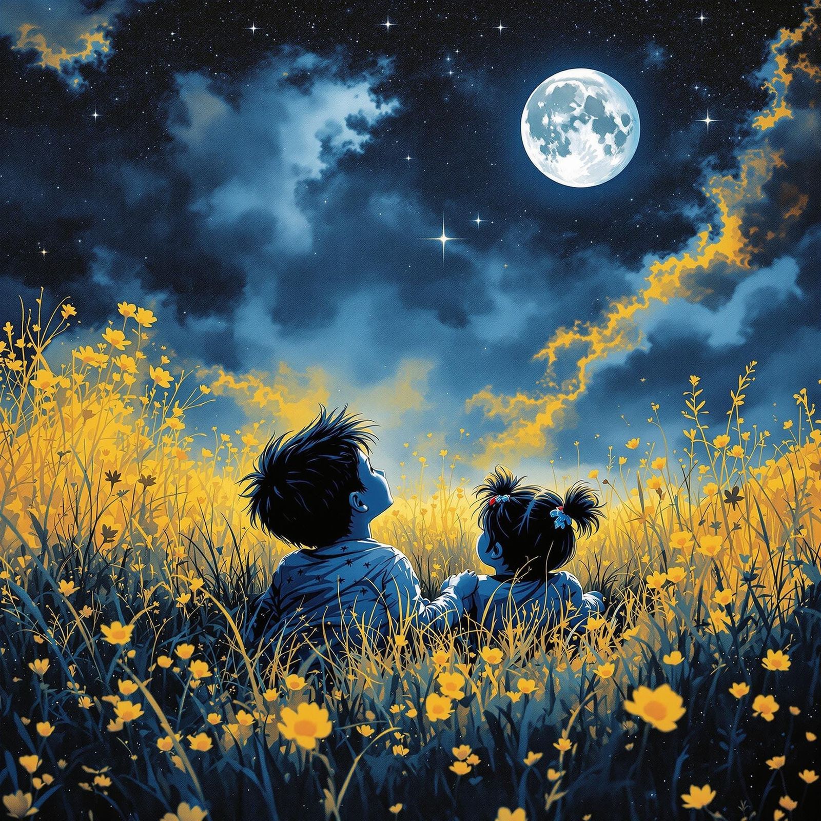 The stars would not shine if there were no darkness around them.