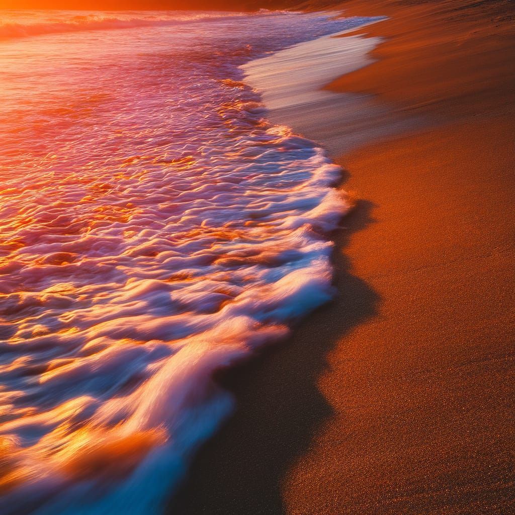 Golden Hour at Aya Napa Beach, Cyprus