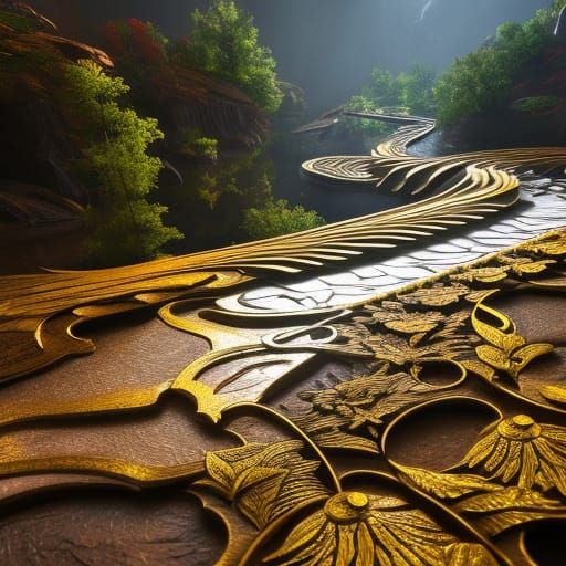 Lord of the Rings Style Tabletop Fantasy Map