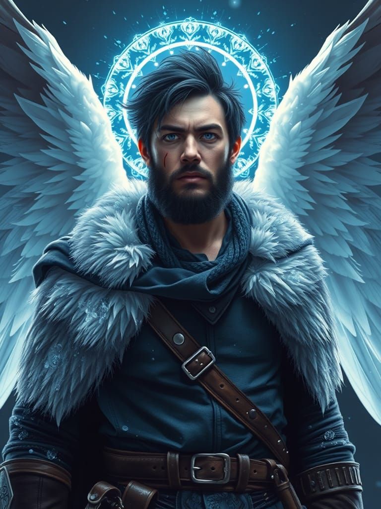 Aasimar Transformation: Ice Wings Erupt in Agony