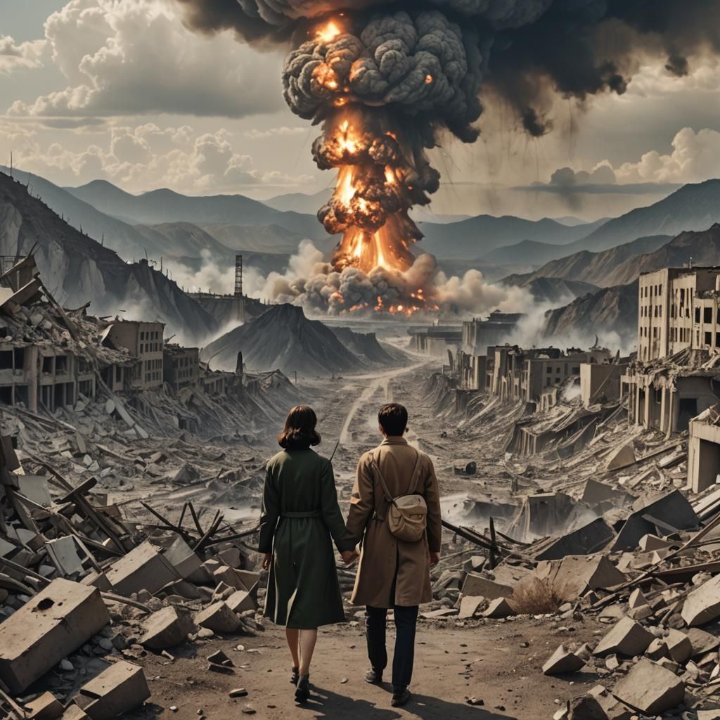 Couple Witnesses Nuclear War From Mountainside