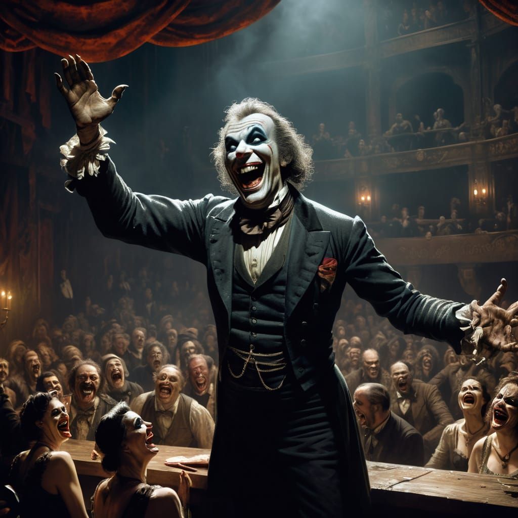 Surreal Cabaret Artist Mesmerizes Audience in a Haunting Per...