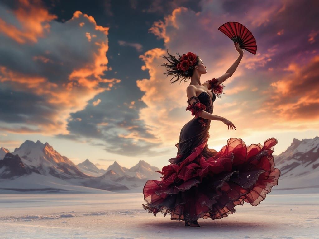 Flamenco in the Arctic