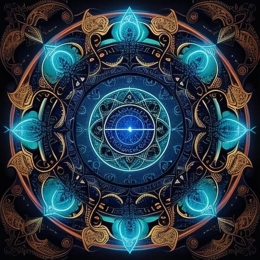 Whimsical Magic: An Intricate Artistic Creation