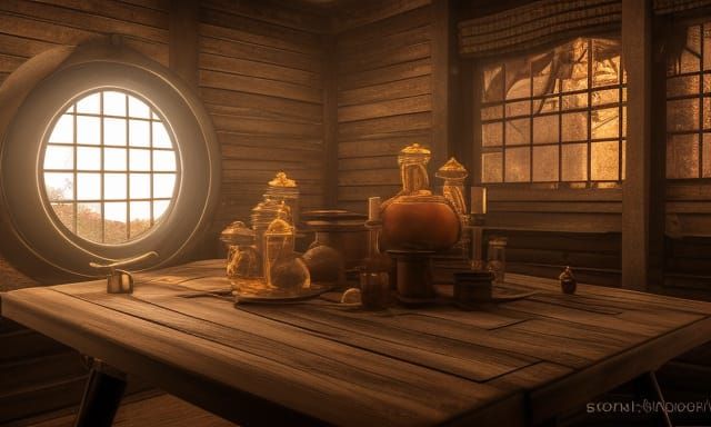 Steampunk Portal to a Magic Wonderland