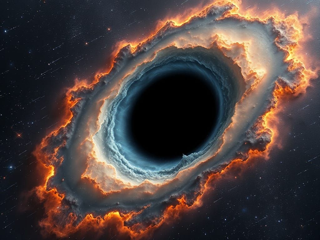 Epic Celestial Landscape in Hyperrealistic Style