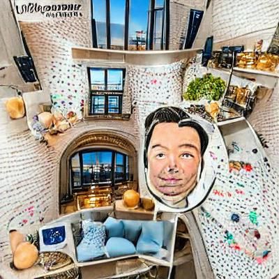 Whimsical New York City Penthouse Interior