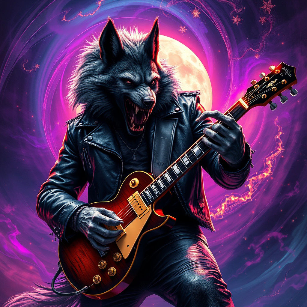 Werewolf Guitarist Unleashes Supernatural Music