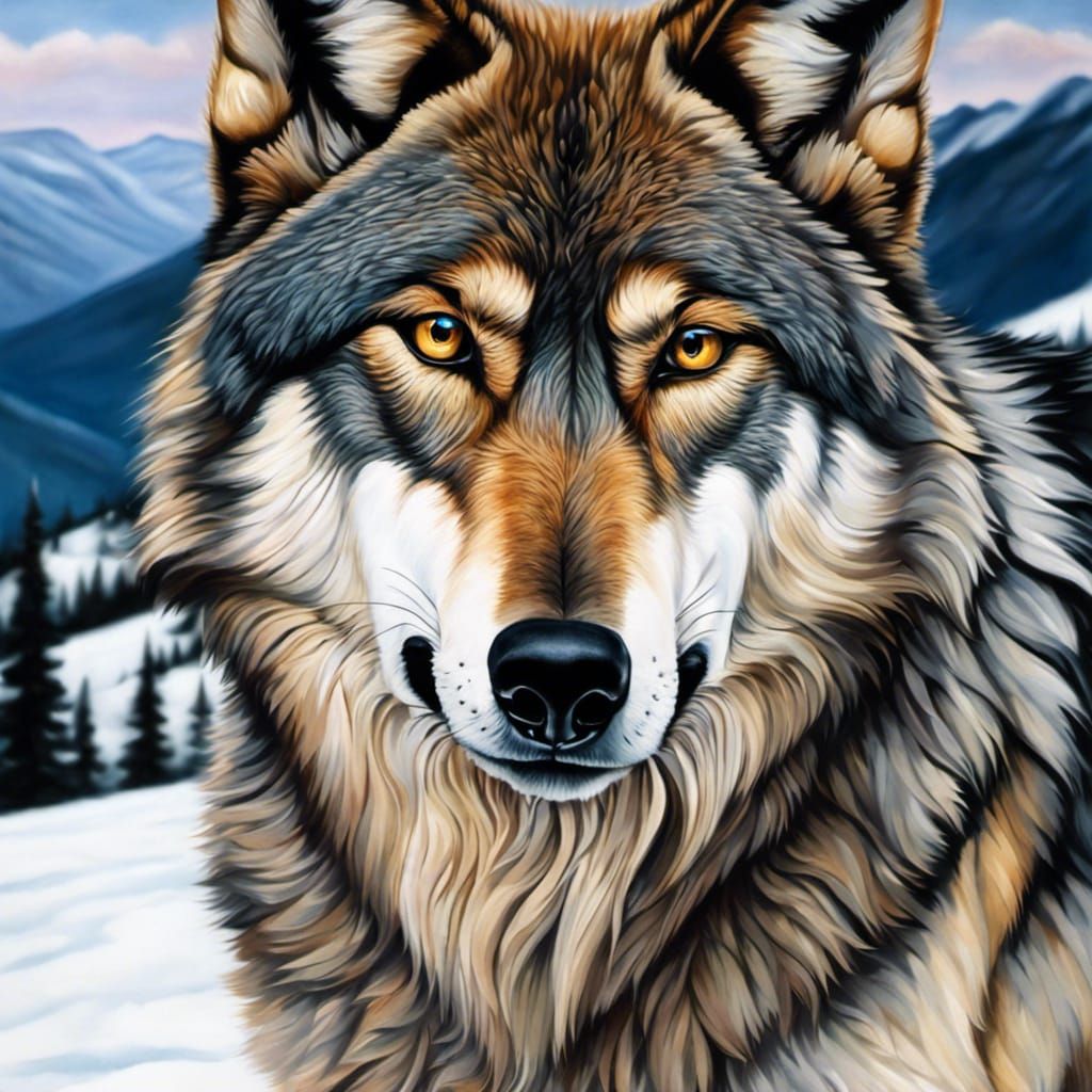 Beautiful Wolf