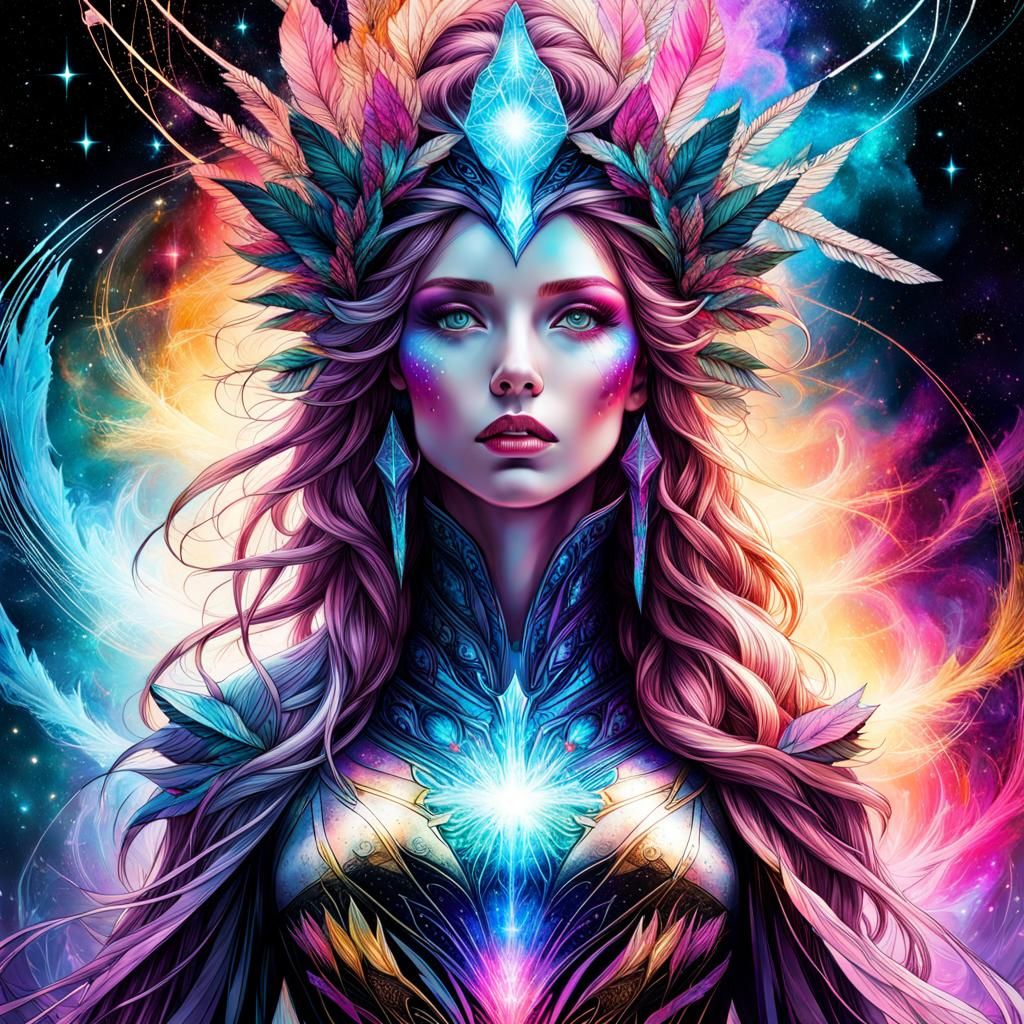 "Goddess of Galaxies experience"  by "Nita"