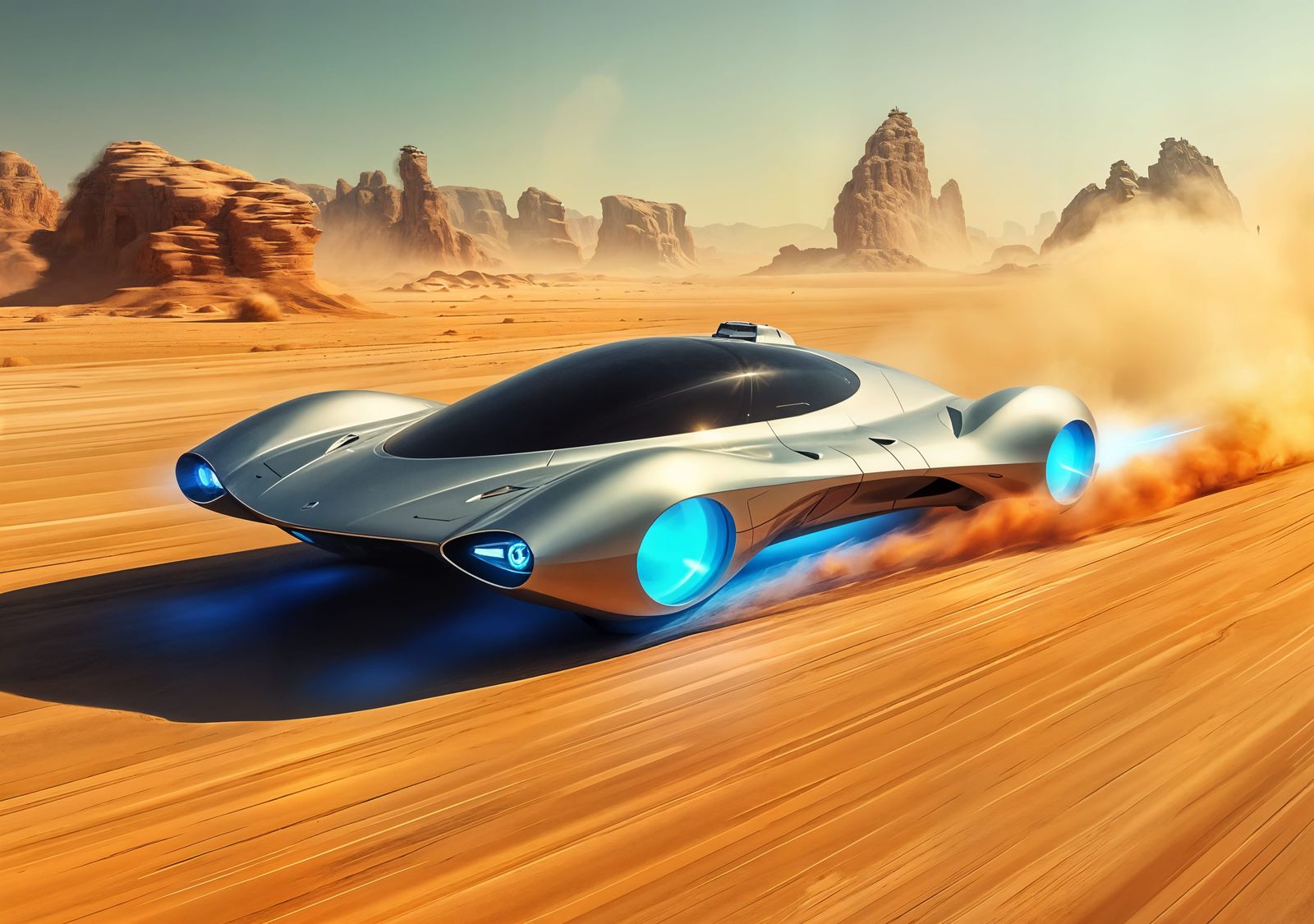 Desert Hover Supercar