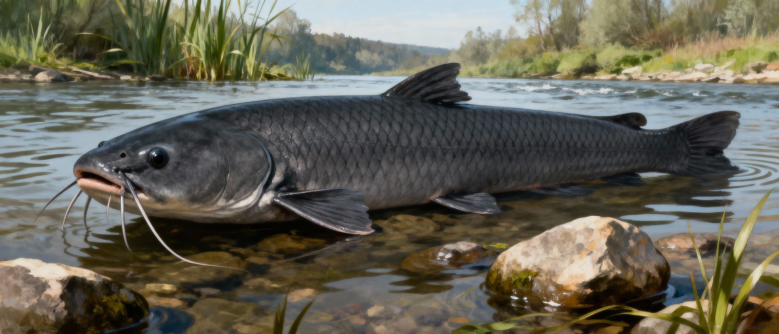 AI Generated Image of a Silure Fish