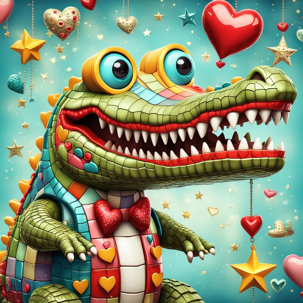 One of a Kind Alligator