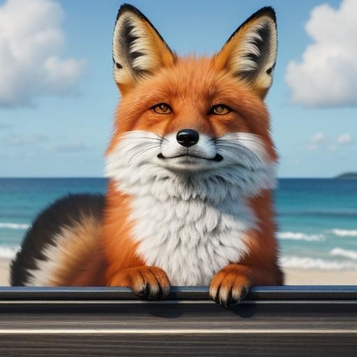 Realistic Fox Portrait Emphasizing Accuracy and Detail