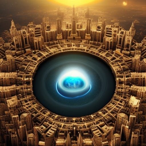 God's eye view of the entire universe