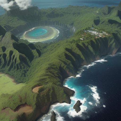 ISLA NUBLAR (Jurassic Park): In the heart of the Pacific Oce...