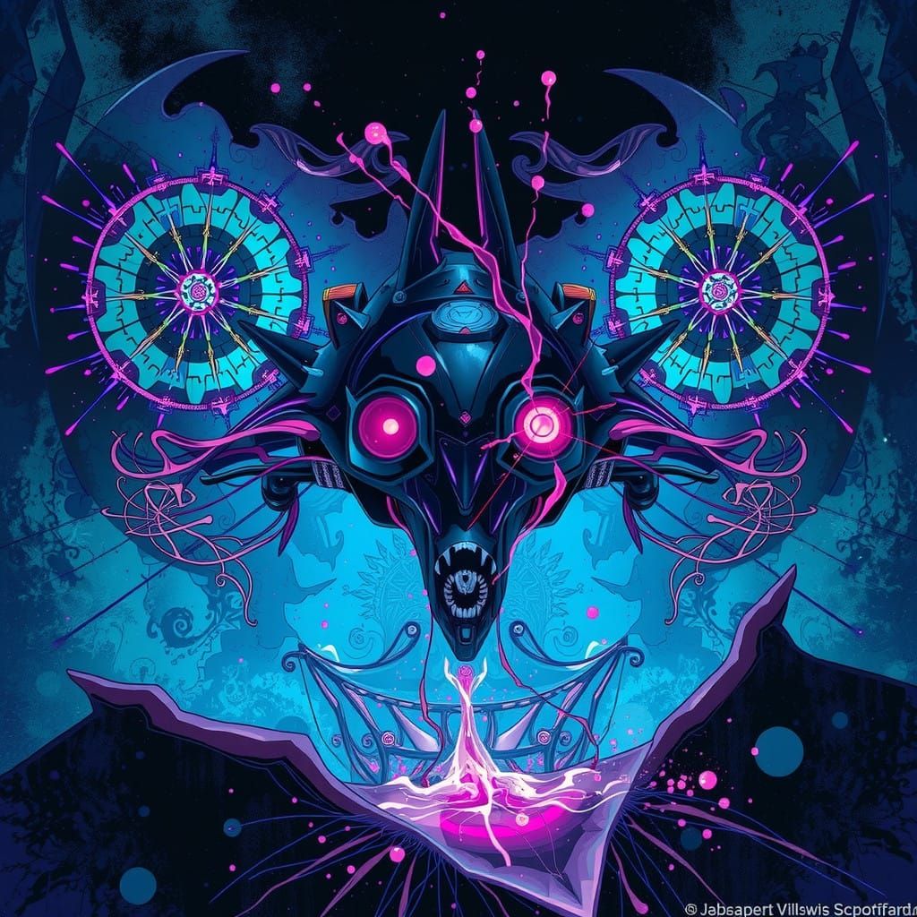 Intricately Detailed Hyperrealistic Portrait in Vibrant Colo...