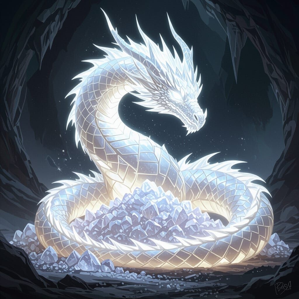 Sodium Dragon Guardian of Crystal Cavern