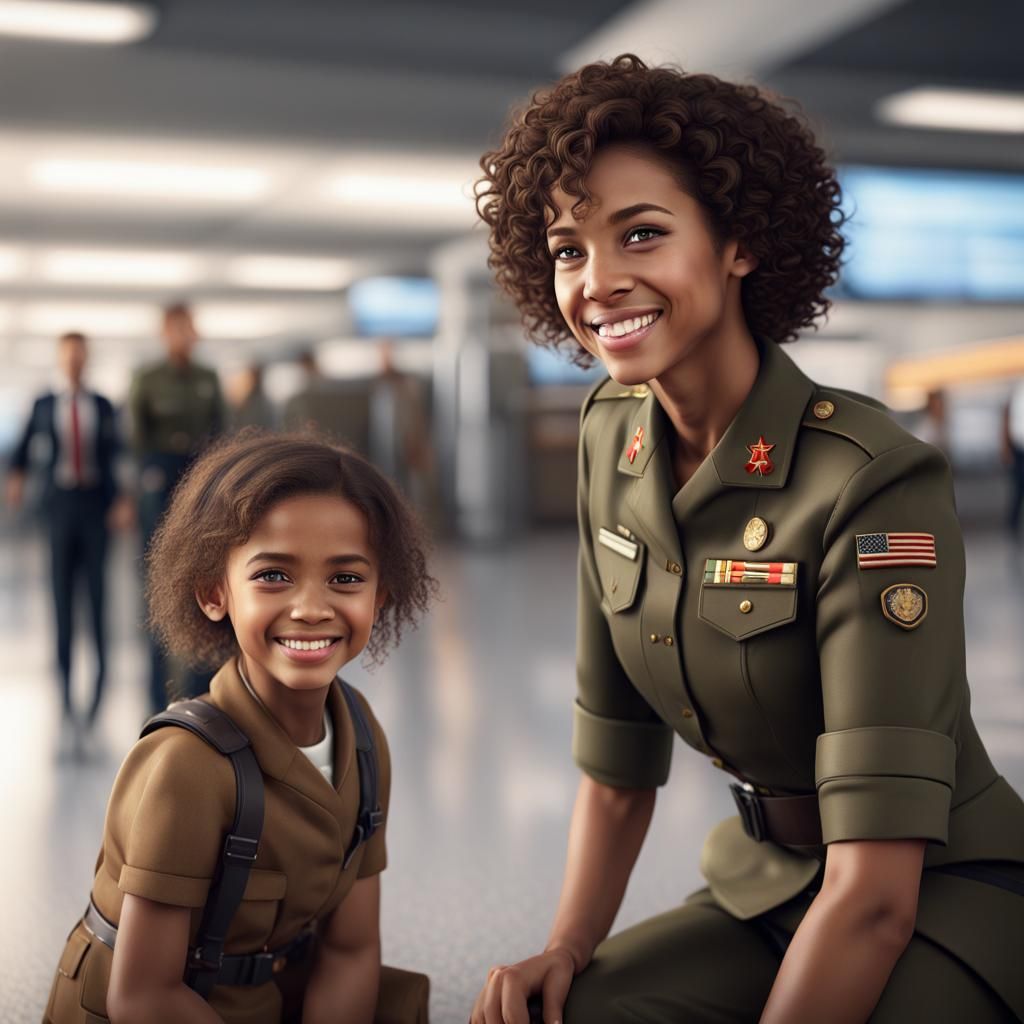 Soldier's Homecoming: A Touching Family Reunion