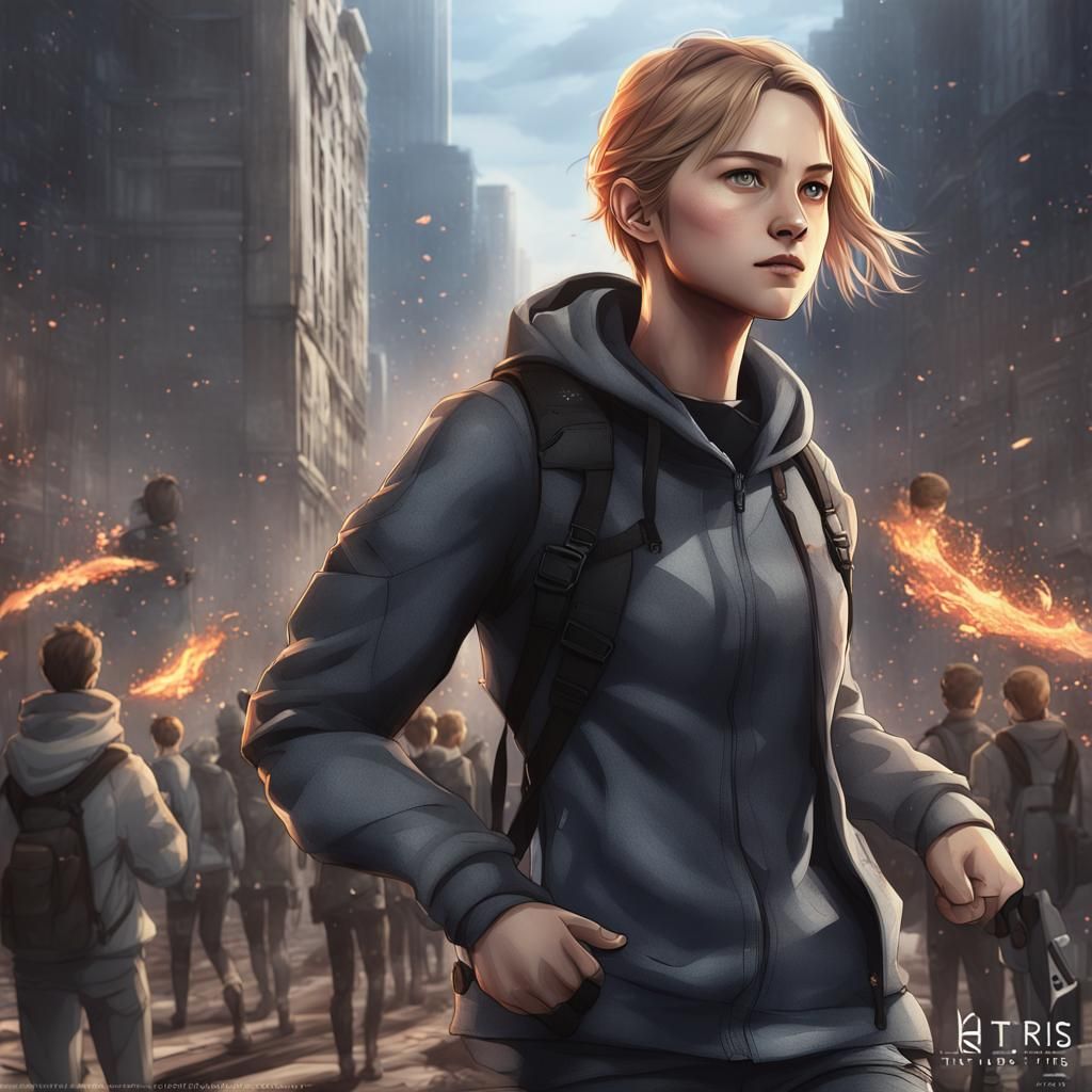 Anime Style Character Render in 3D